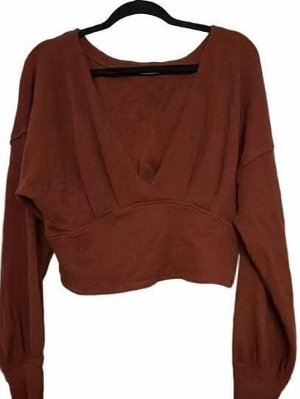 We The Free All Nighter Surplice Crop Top Extra Large